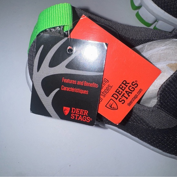 DEER STAGS Nosox size 1 Eddy Jr Comfort Slip On Sneaker - Picture 8 of 9